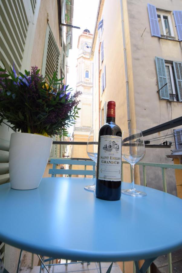 Nice Renting - Pairoliere - Spacious Flat - Old Nice - Massena - Terrace Exterior foto